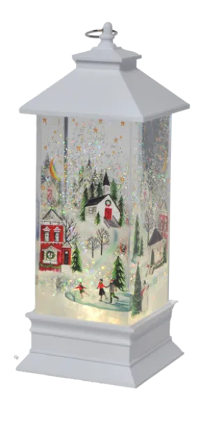 LED Village Scene Lantern