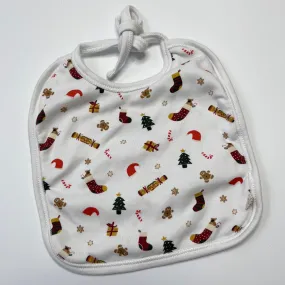 Marie-Chantal Christmas Motif Bib