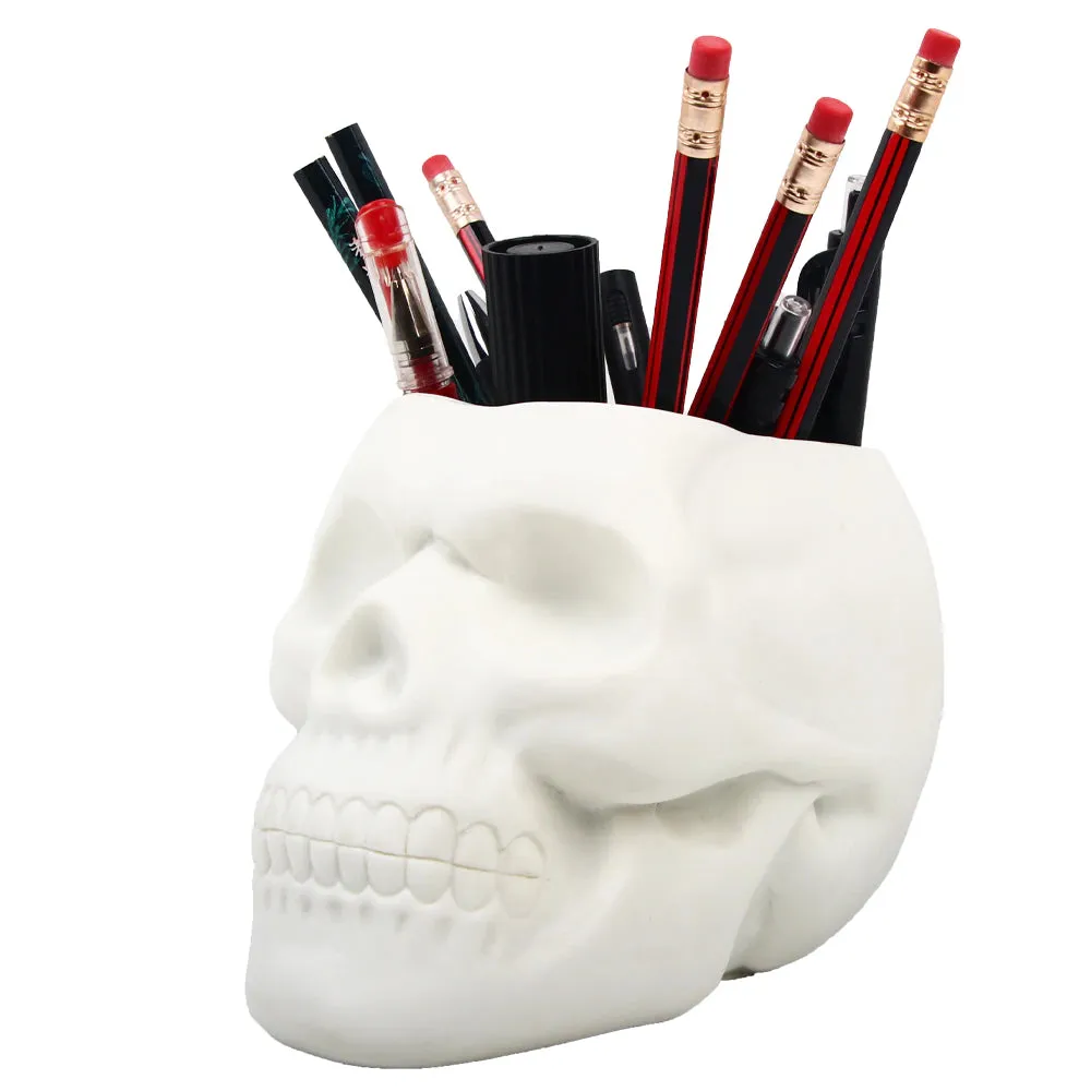 Matte Skull Storage Jar