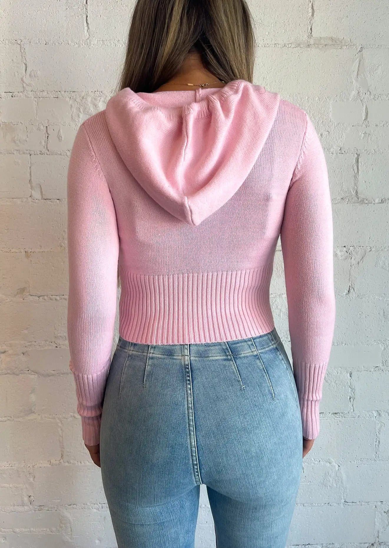 Misty Rose Sweater