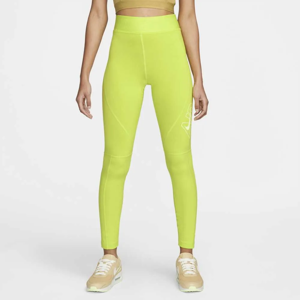 Nike Women's High Waisted Legging Highlighter