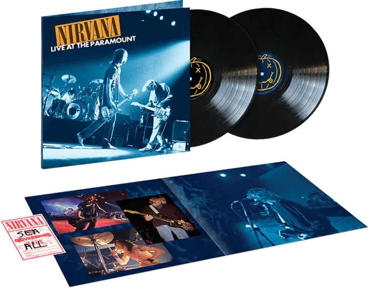 NIRVANA 'LIVE AT THE PARAMOUNT' 2xLP