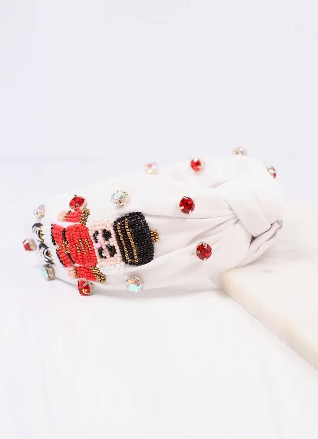 Nutcracker March Headband WHITE