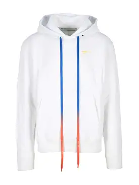 OFF-WHITE Acrylic Arrows Slim Fit Hoodie White/Yellow