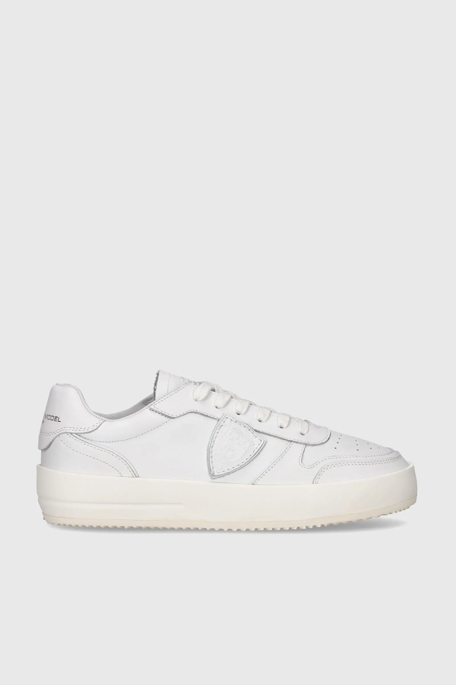 Philippe Model Sneaker Nice Veau Pelle Bianco