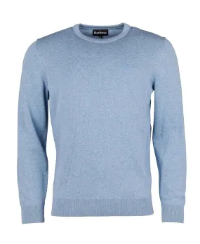 Pima Cotton Crew Neck Jumper                             Dark Chambray