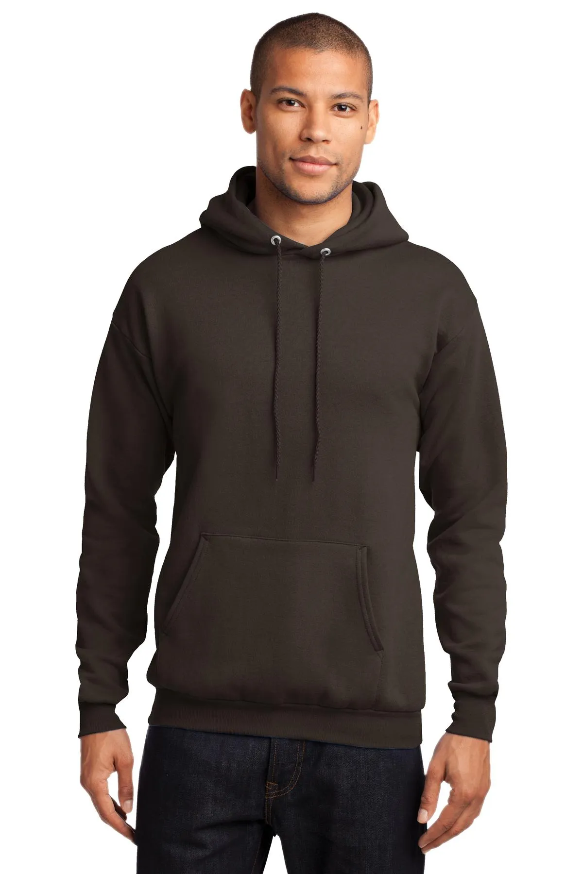 Port & Company Men's Core Fleece Pullover Hooded Sweatshirt. PC78H 1 of 4