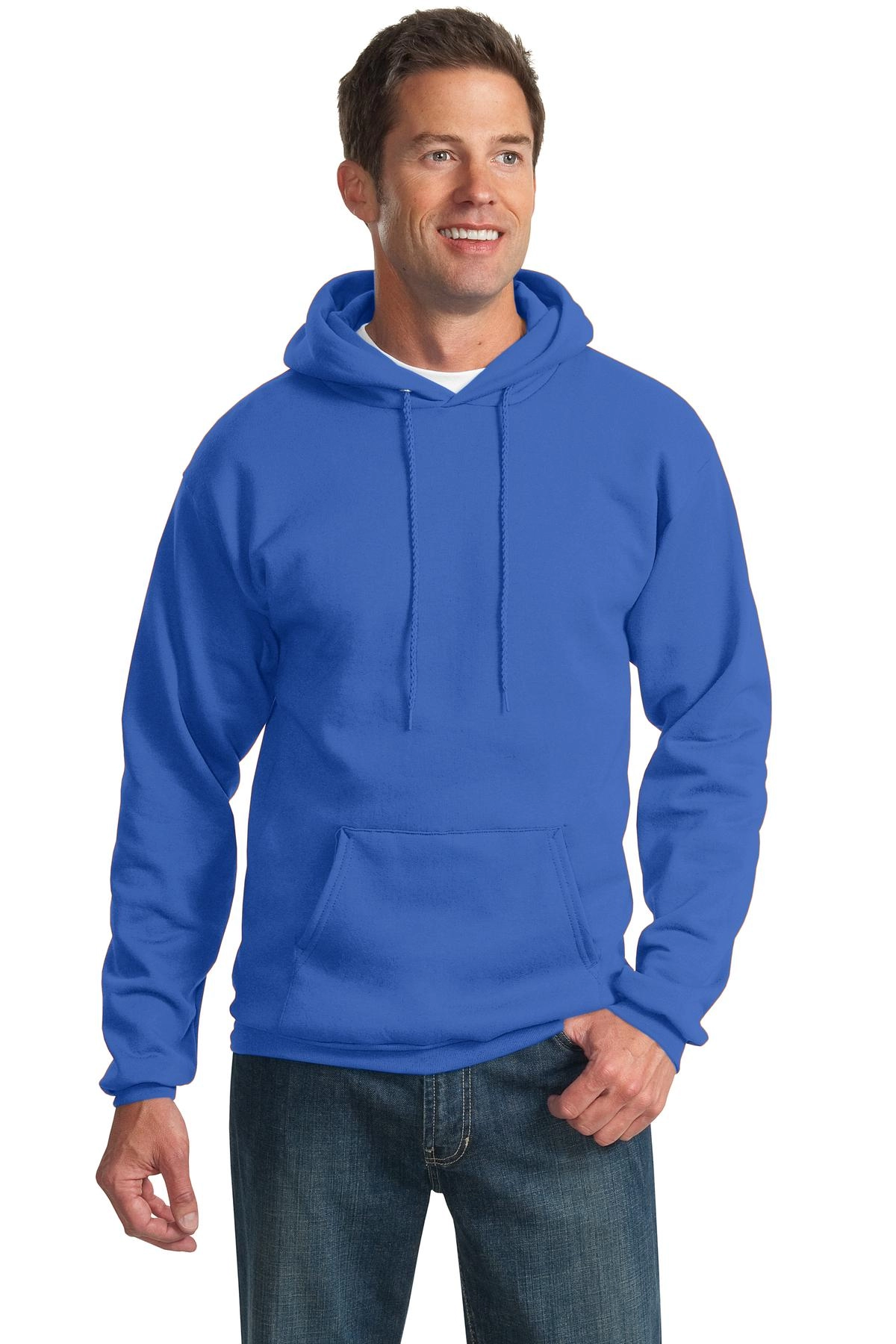 Port & Company PC90HT Tall Essential Fleece Pullover Hooded Sweatshirt SKU: PC90HT