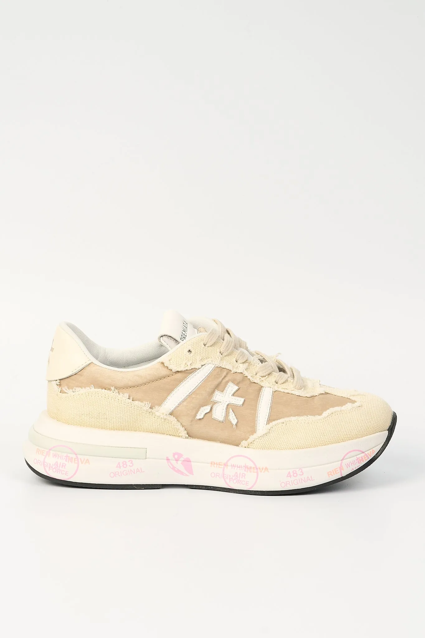 Premiata Sneaker Cassie Beige Donna