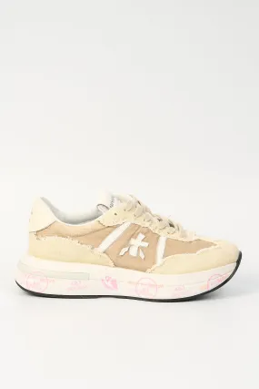 Premiata Sneaker Cassie Beige Donna