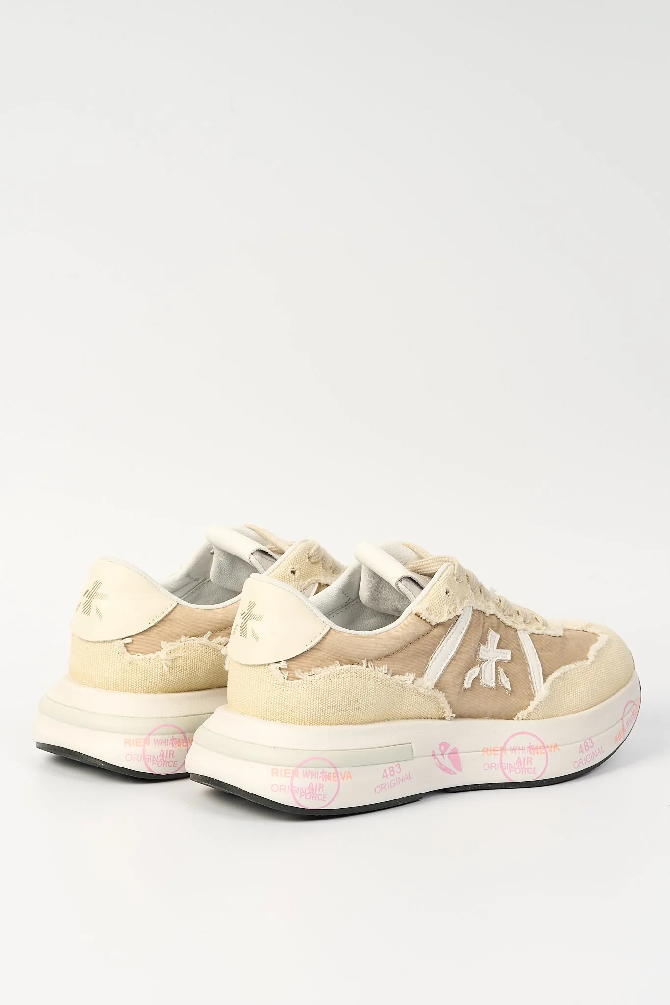 Premiata Sneaker Cassie Beige Donna