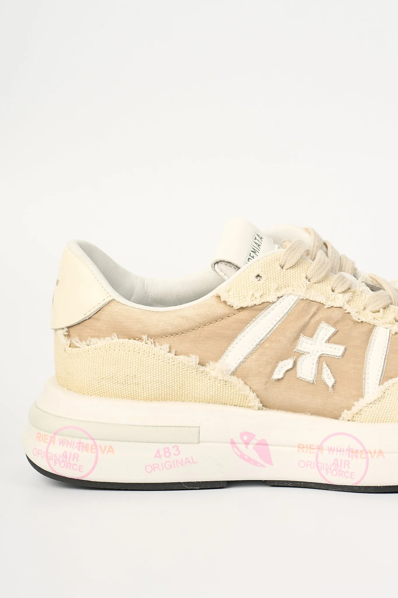 Premiata Sneaker Cassie Beige Donna