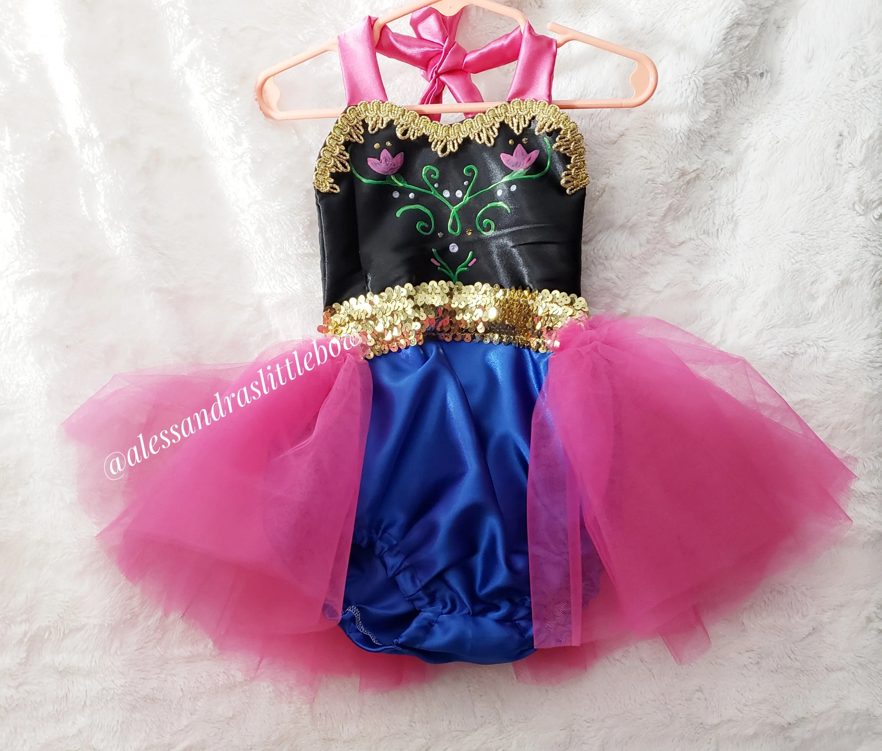 Princess Anna Romper