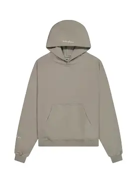 Prior Embroidery Logo Oversized Hoodie Cinder