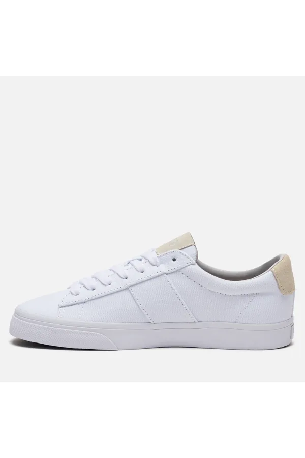 Ralph Lauren Canvas Sneaker White