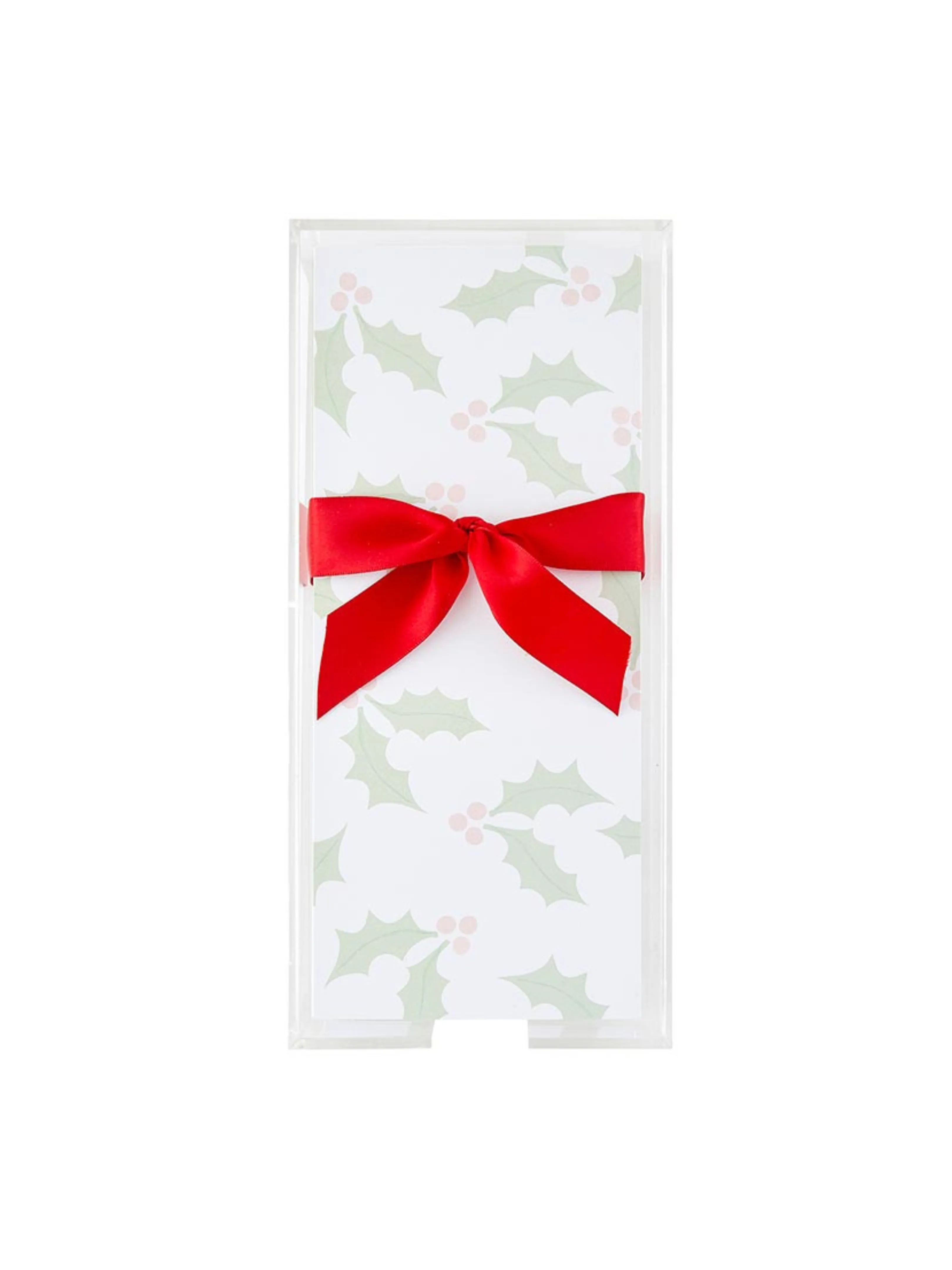 Rectangle Mistletoe Notepad