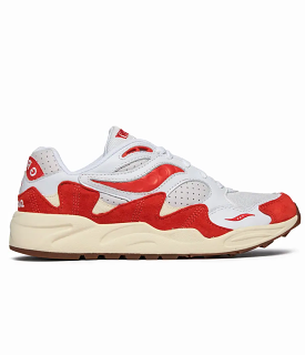 Saucony Grid Shadow 2 White / Red