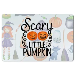 Scary Little Pumpkin Desk Mats 12x18