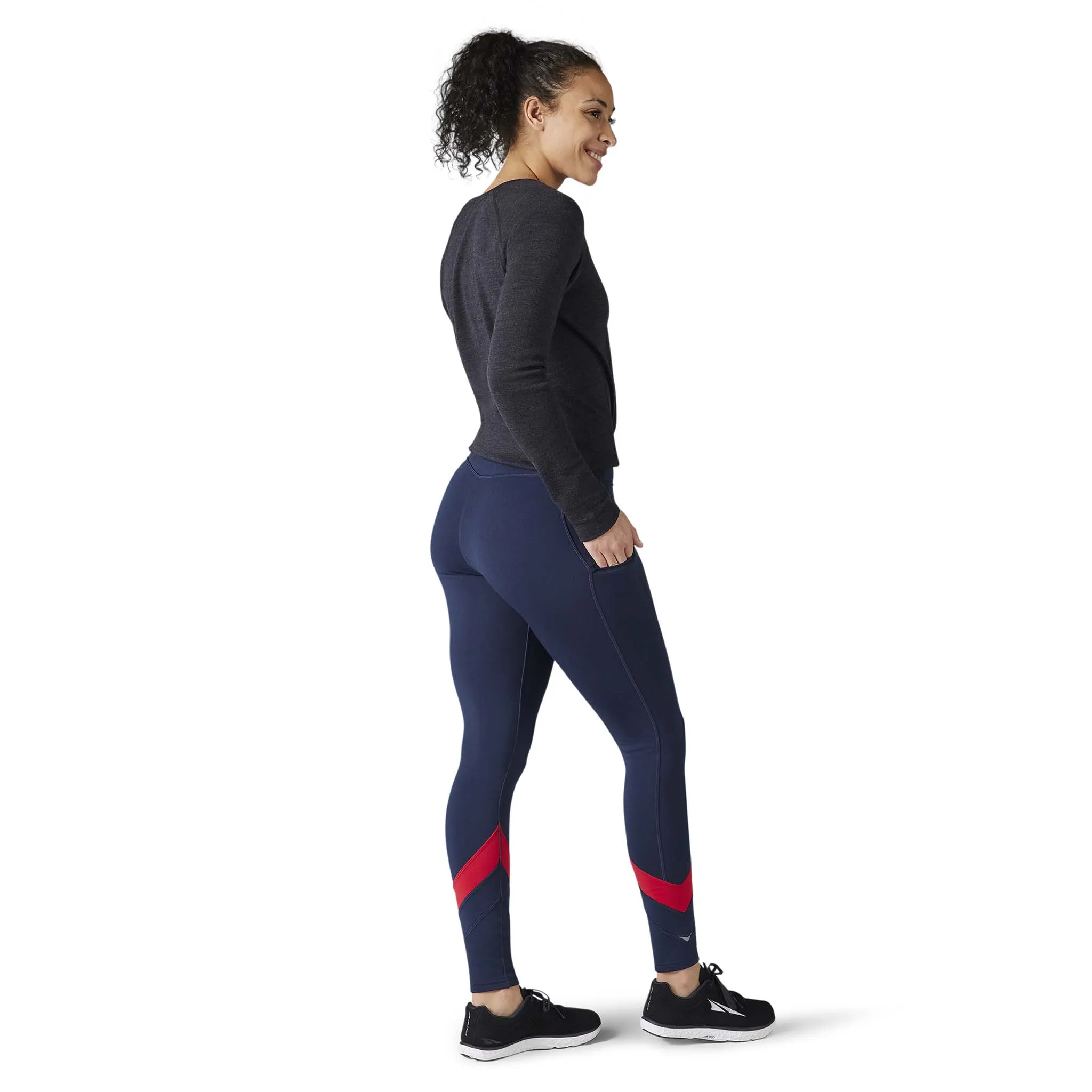 Smartwool Merino Sport Fleece Colorblock Tight legging pour femme