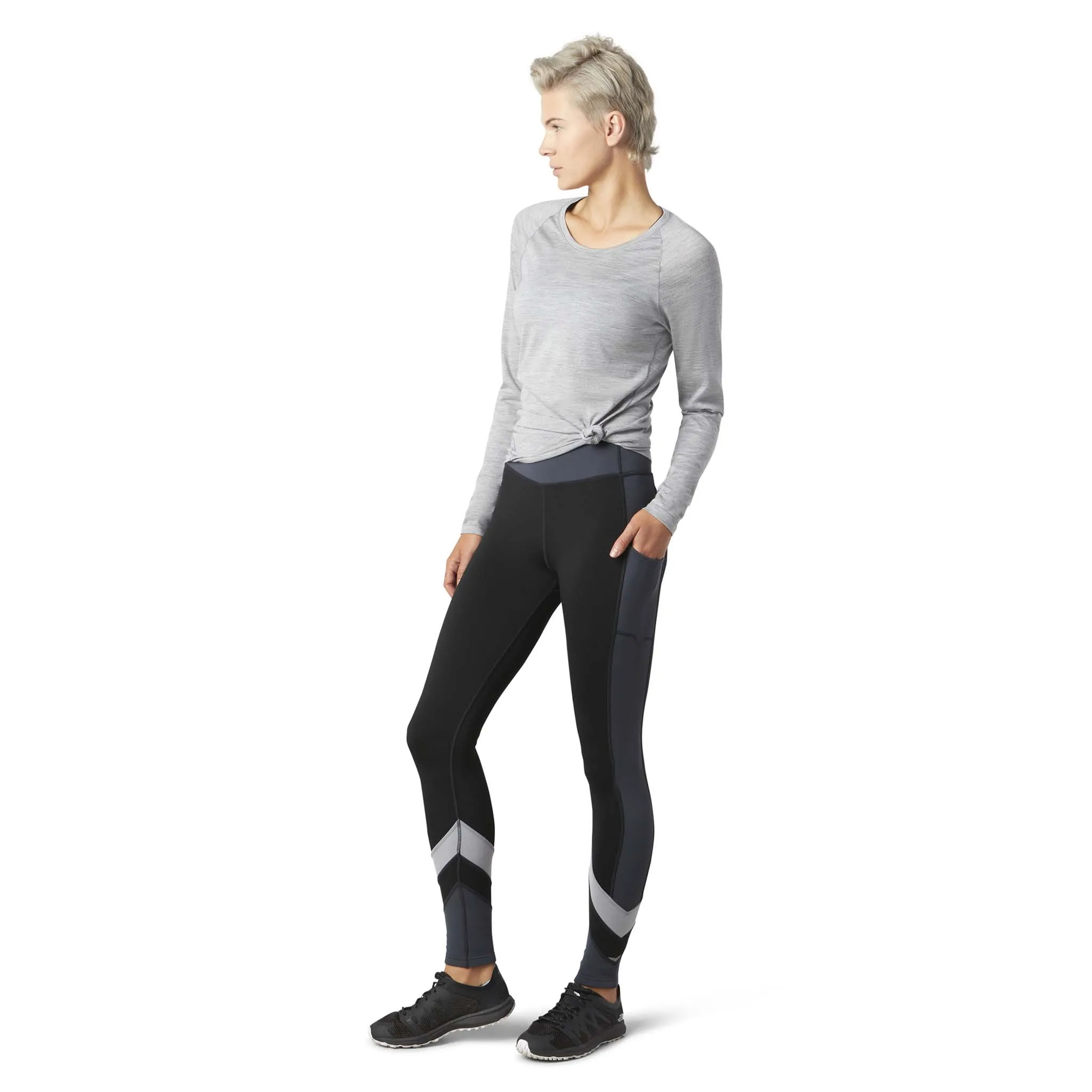 Smartwool Merino Sport Fleece Colorblock Tight legging pour femme