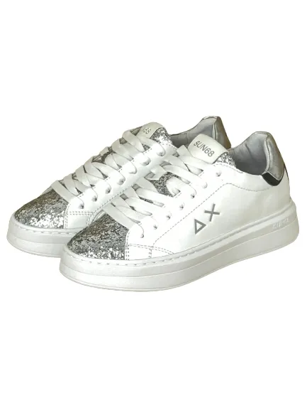 SNEAKERS BIANCHE GLITTERATE Z42222 GRACE