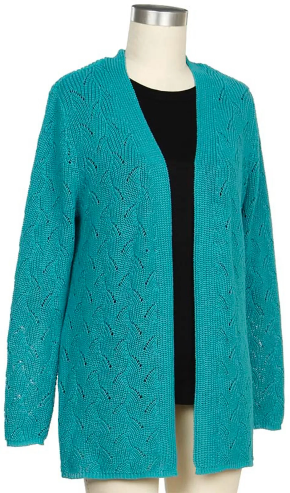 SOUTHERN LADY OPEN CARDIGAN SWEATER