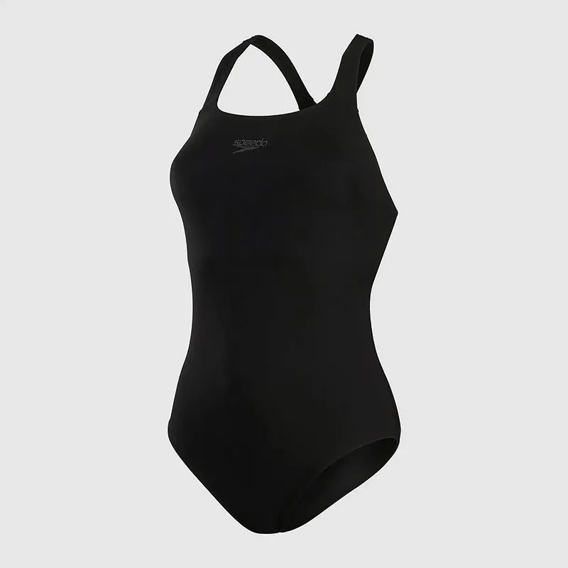 Speedo Women's Endurance Kickback Swimsuit Black