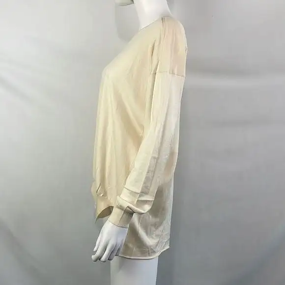 StellaMccartney Cream Open Back Sweater