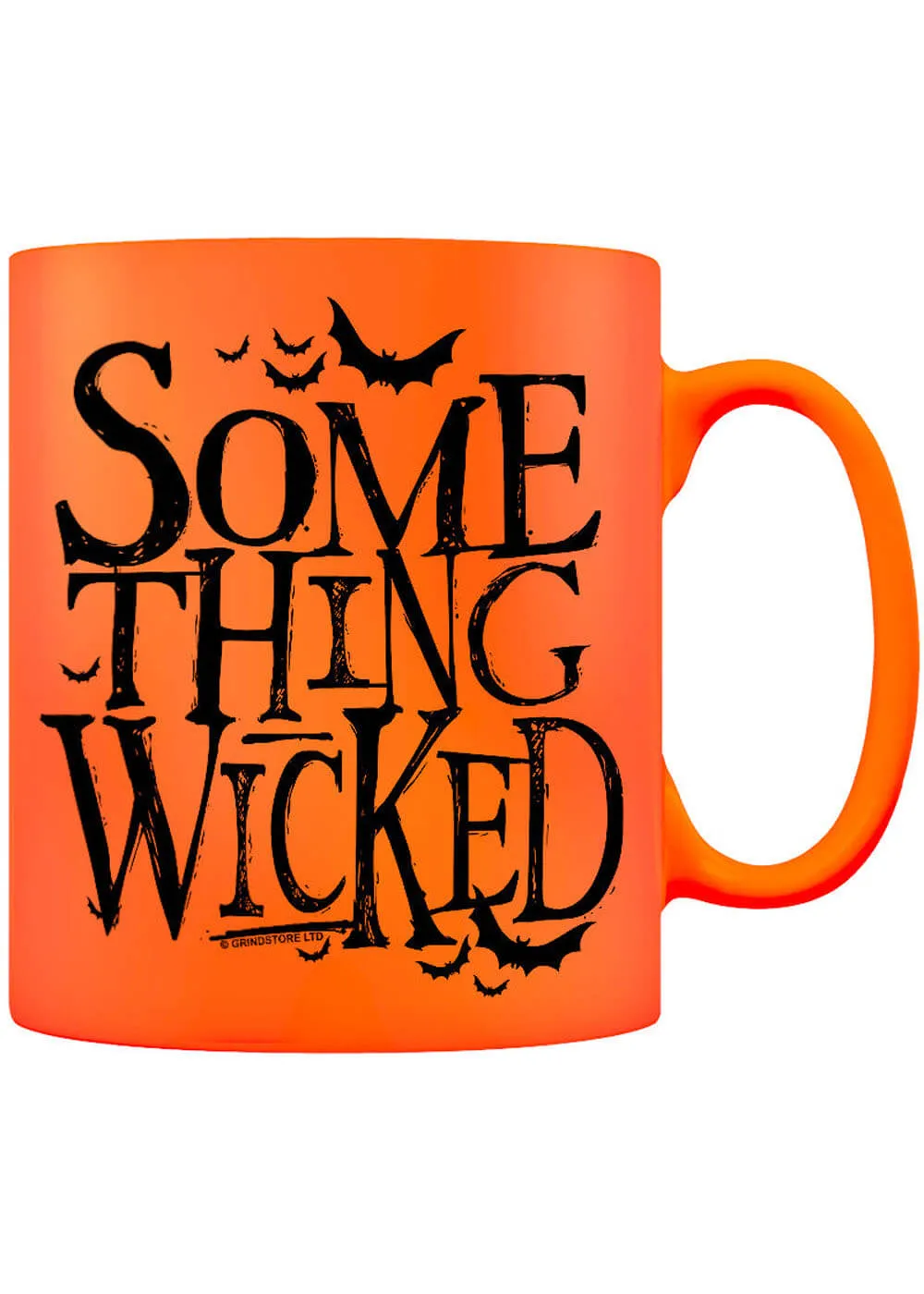 Succubus Gifts Something Wicked Halloween Cup Mug Orange