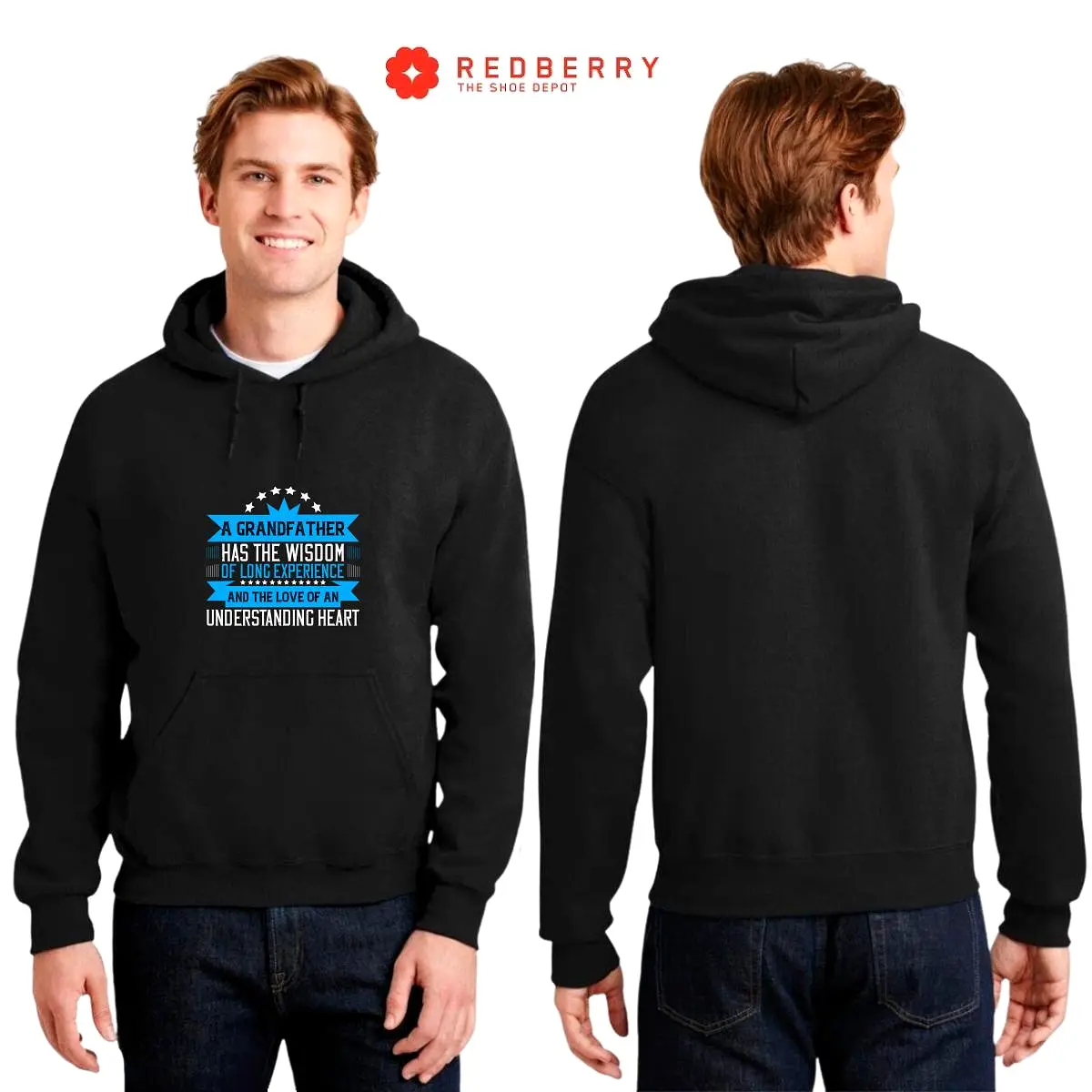 Sudadera Hombre  Hoodie Abuelo Papá Padre Hijo Hija 001