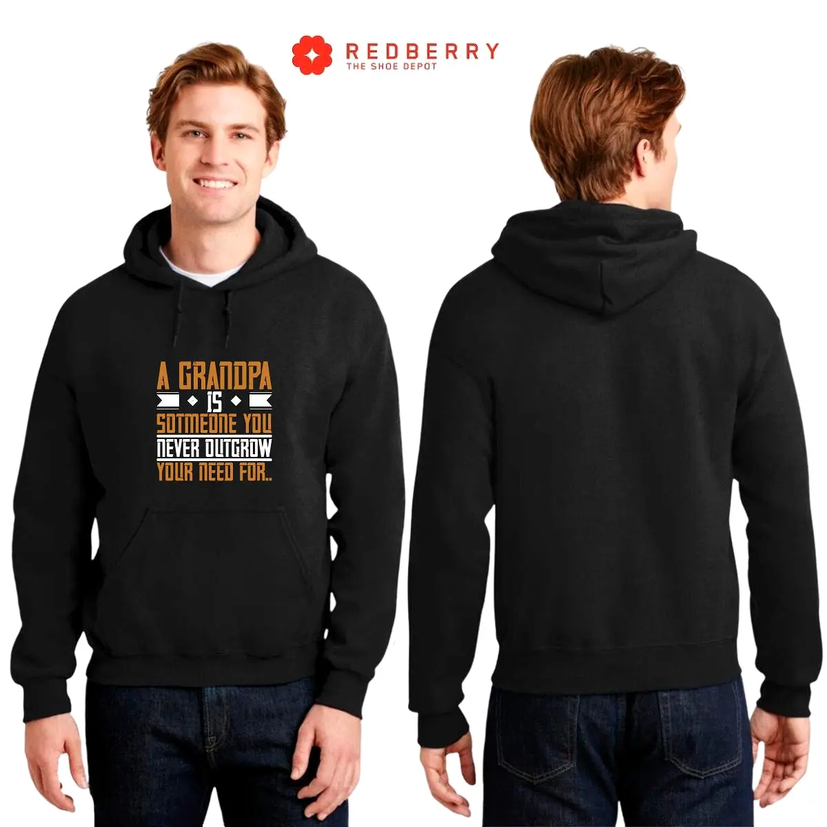 Sudadera Hombre  Hoodie Abuelo Papá Padre Hijo Hija 006