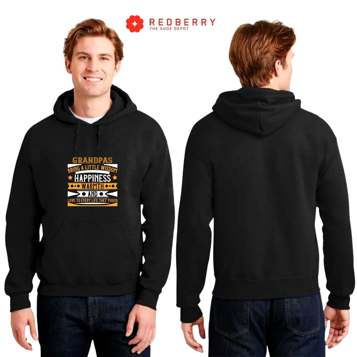 Sudadera Hombre  Hoodie Abuelo Papá Padre Hijo Hija 023