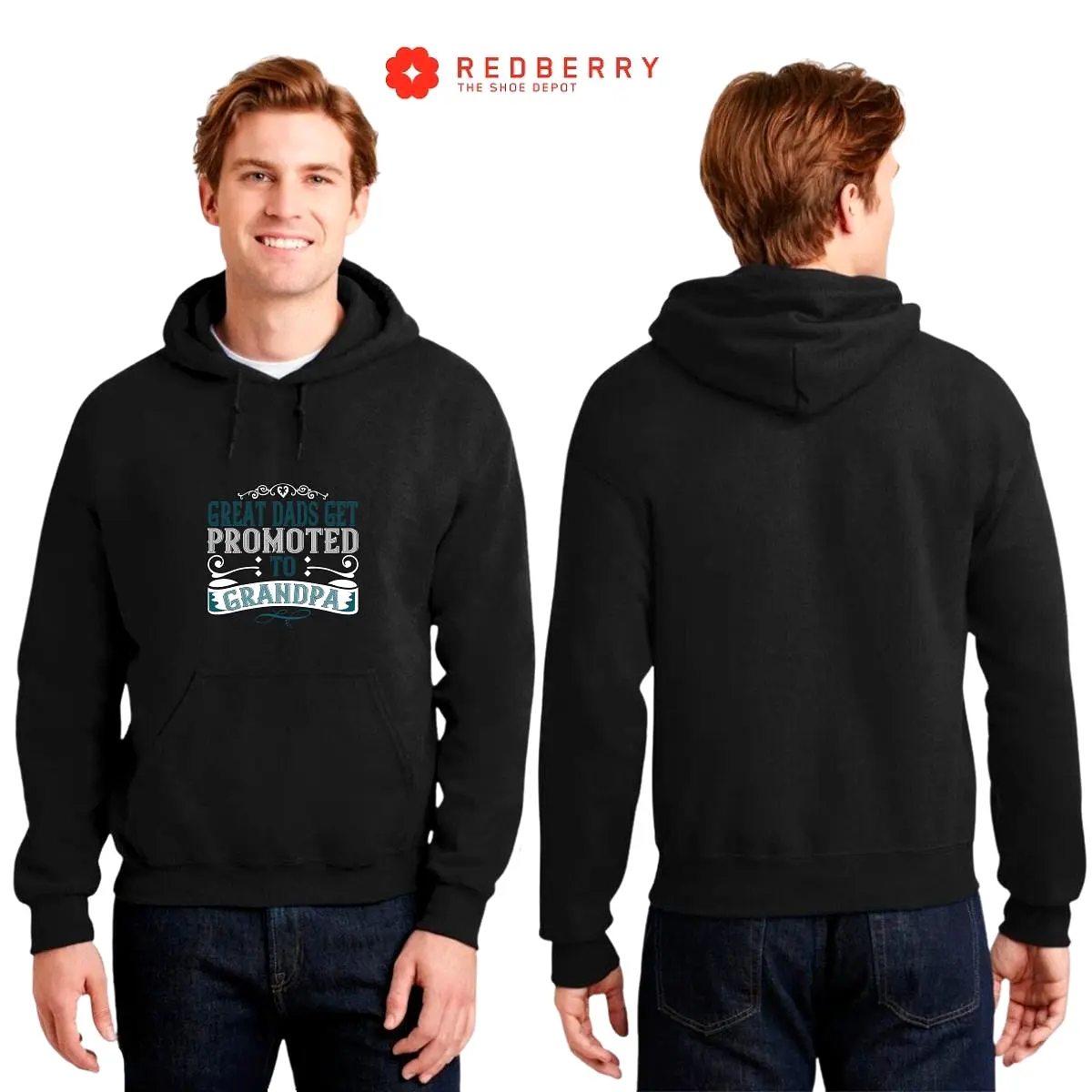 Sudadera Hombre  Hoodie Abuelo Papá Padre Hijo Hija 025