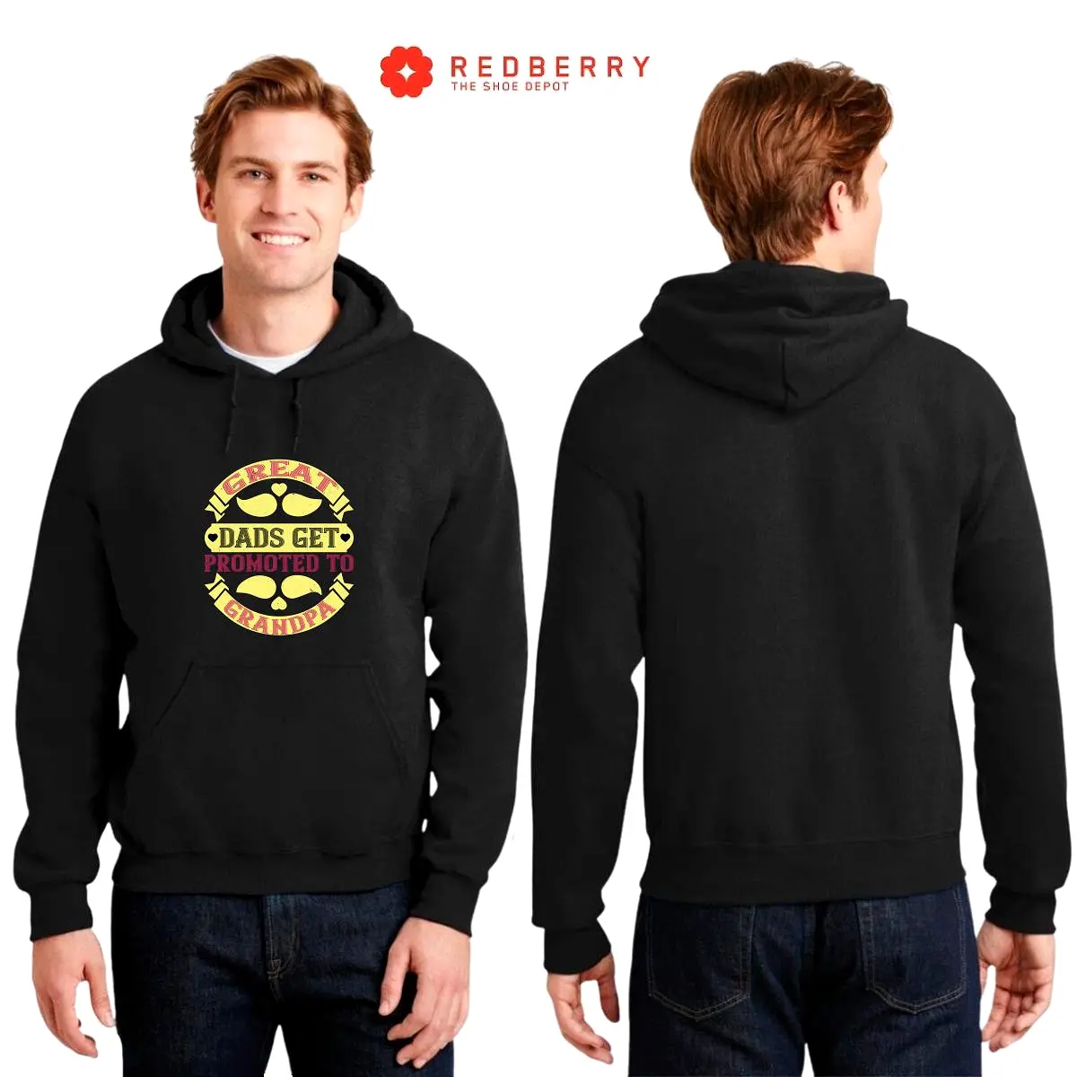 Sudadera Hombre  Hoodie Abuelo Papá Padre Hijo Hija 026