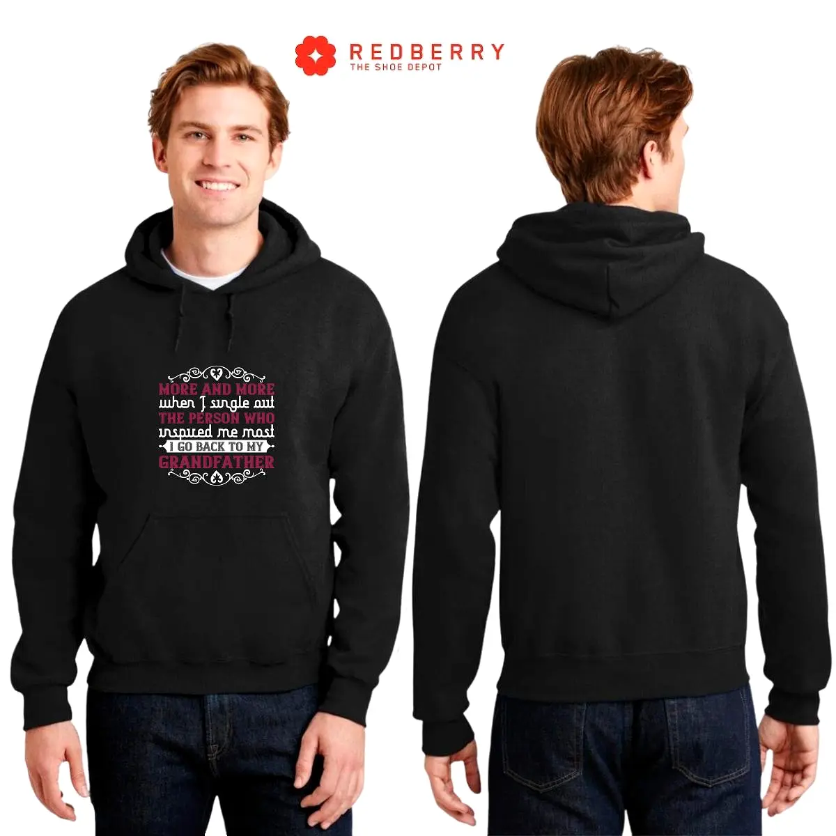 Sudadera Hombre  Hoodie Abuelo Papá Padre Hijo Hija 031