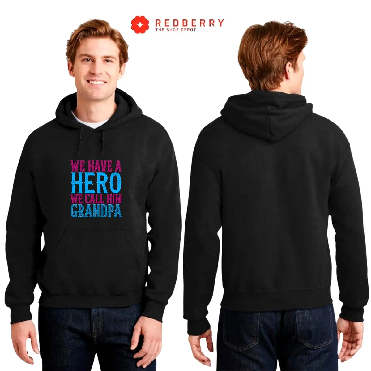 Sudadera Hombre  Hoodie Abuelo Papá Padre Hijo Hija 048