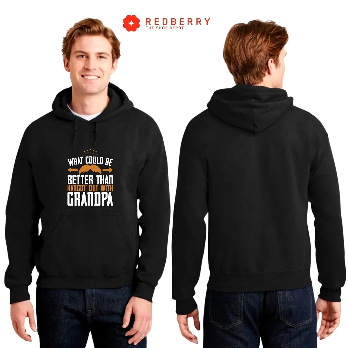 Sudadera Hombre  Hoodie Abuelo Papá Padre Hijo Hija 050