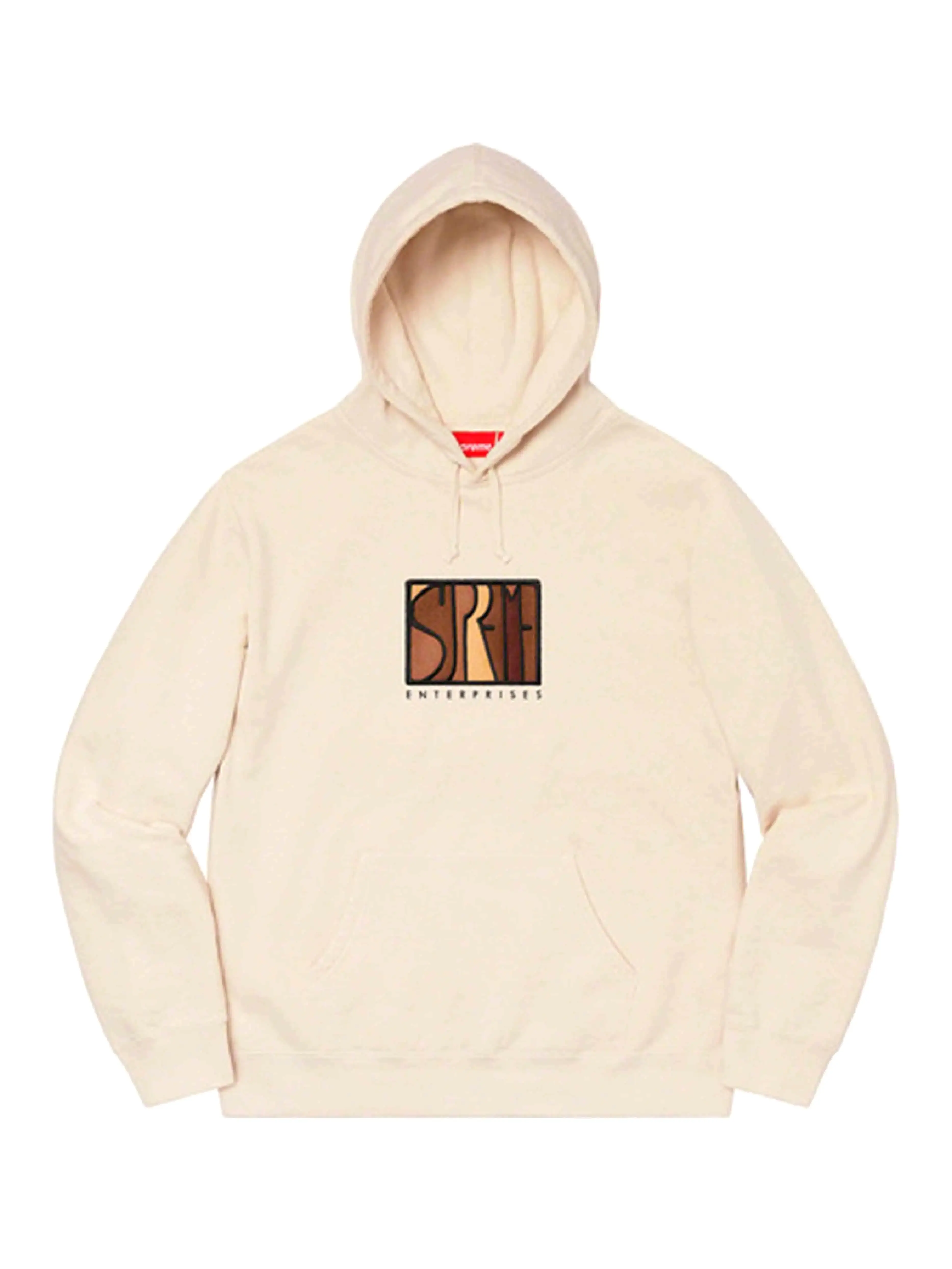 SUPREME ENTERPRISES HOODIE NATURAL [FW20]