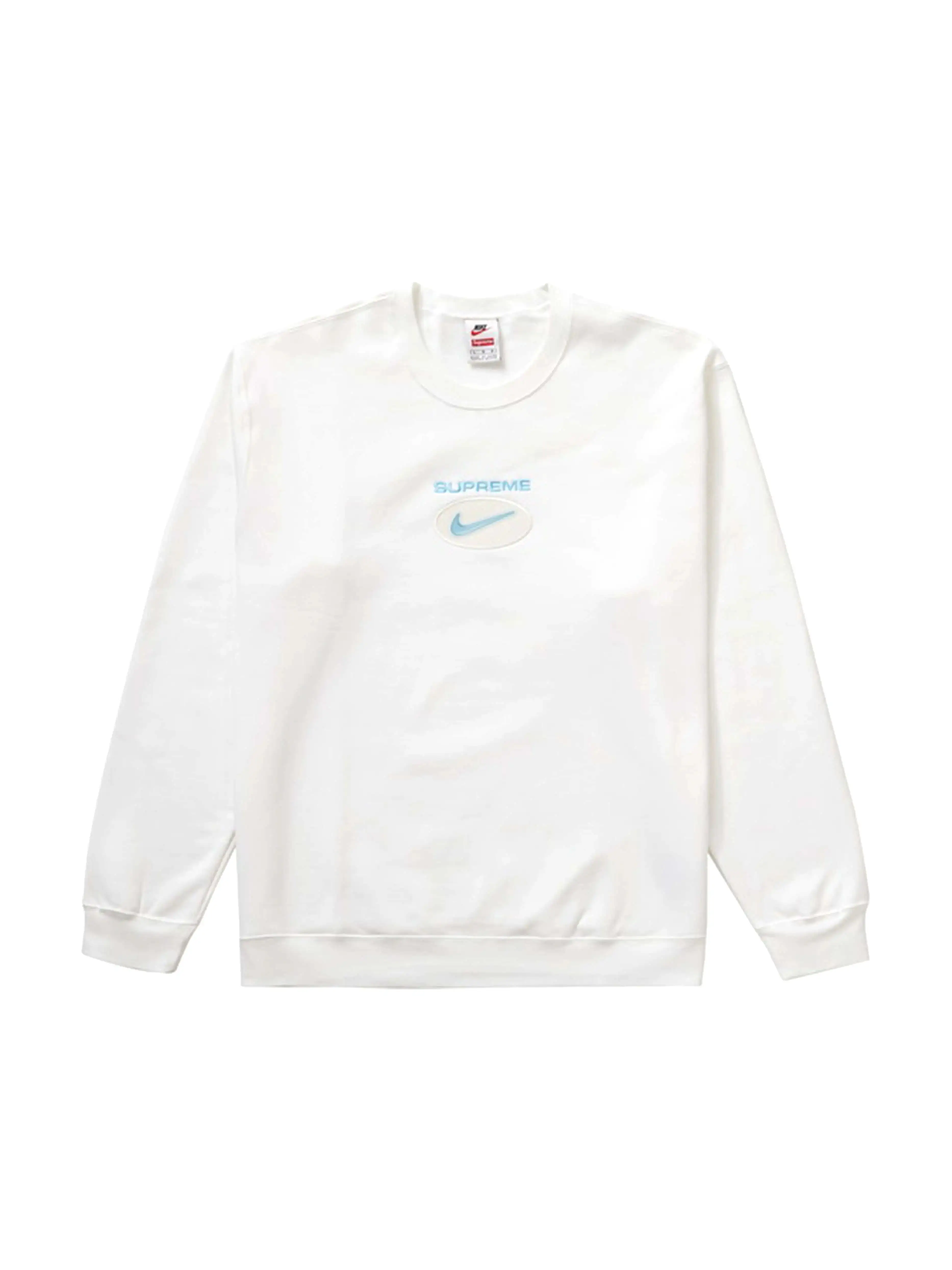 Supreme Nike Jewel Crewneck White L