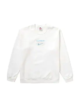 Supreme Nike Jewel Crewneck White L