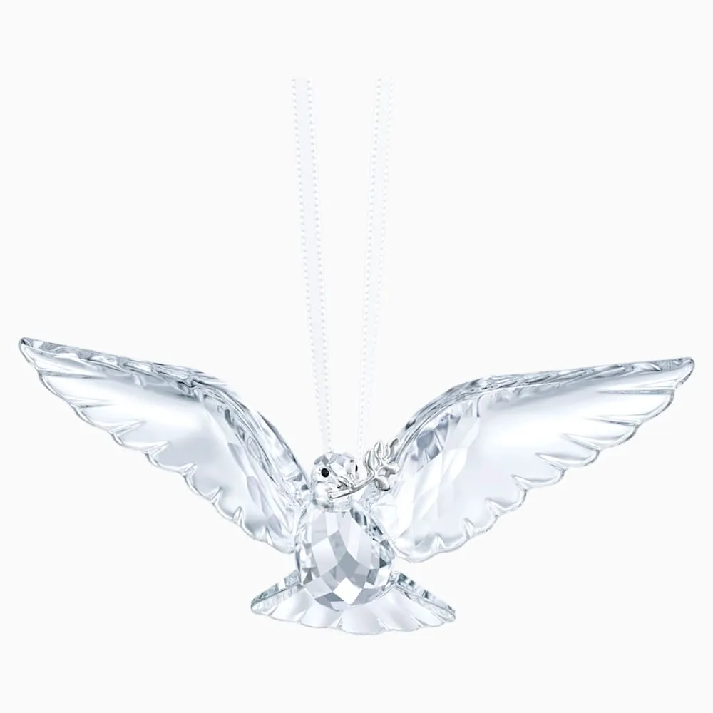 Swarovski Crystal Christmas Ornament PEACE DOVE ORNAMENT -5403313