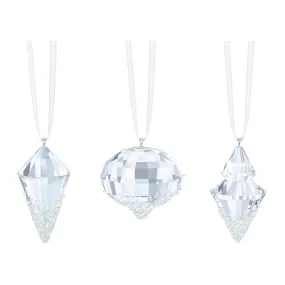 Swarovski Crystal Christmas Ornaments Set of 3 - 5223618