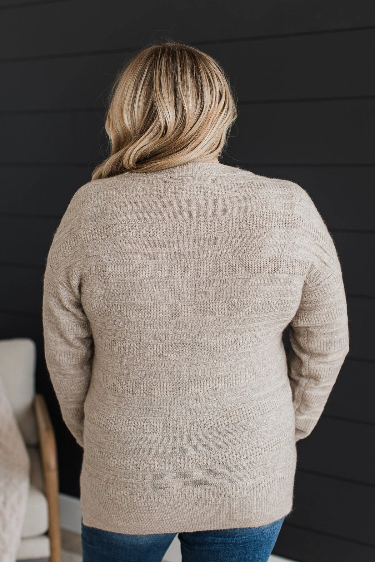 Test Of Time Knit Sweater- Oatmeal