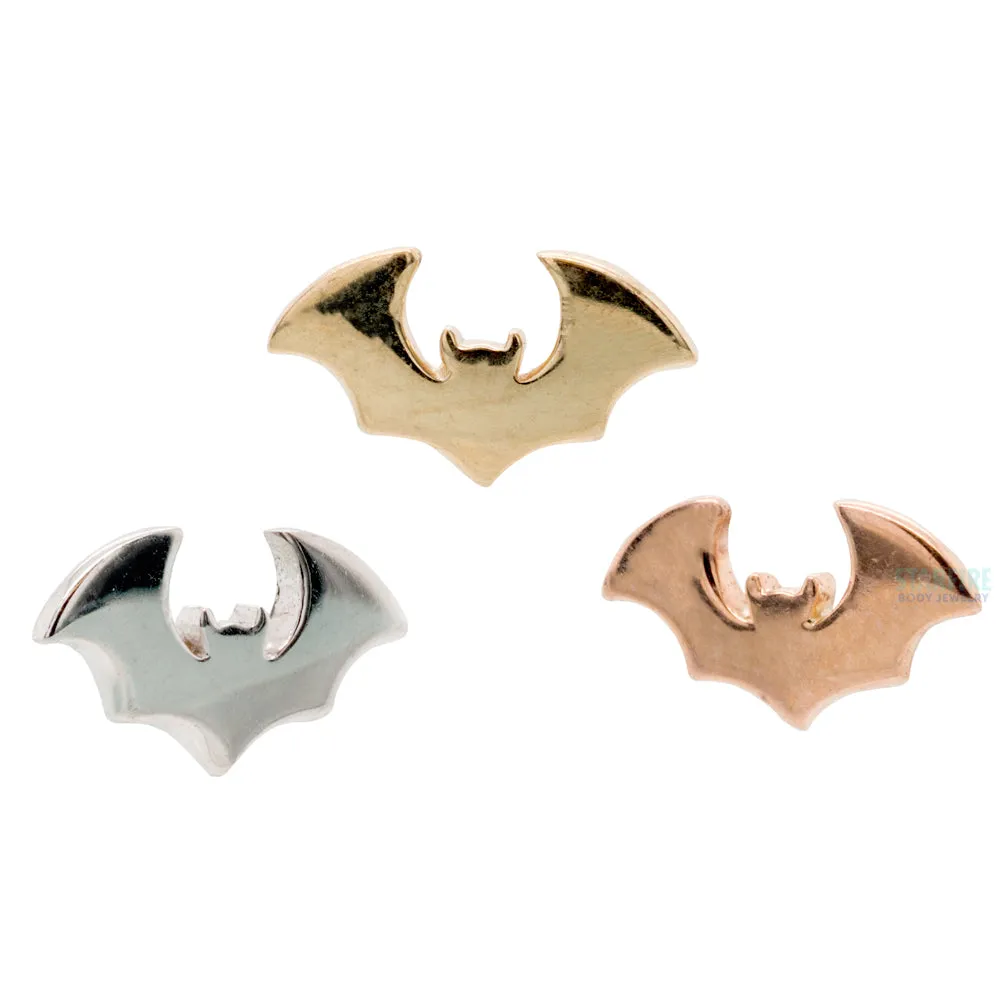 threadless: Bat Pin in Gold