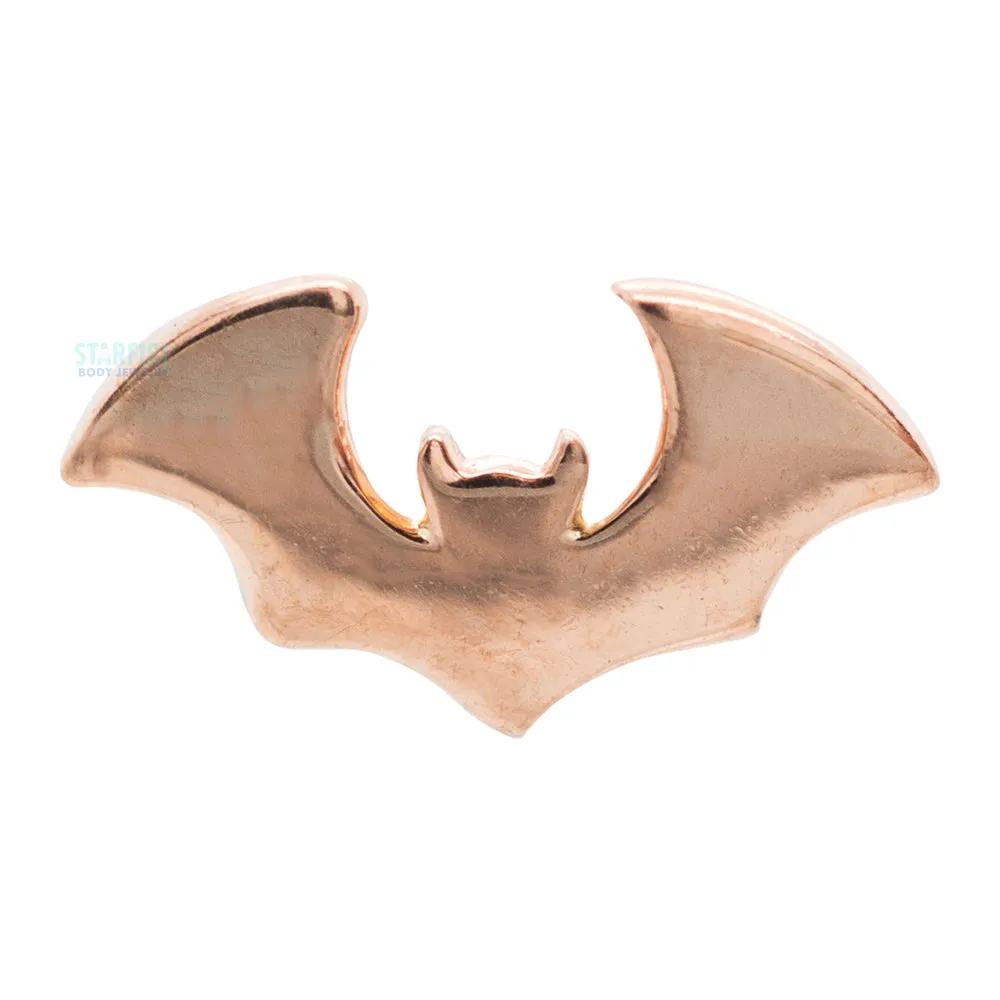 threadless: Bat Pin in Gold