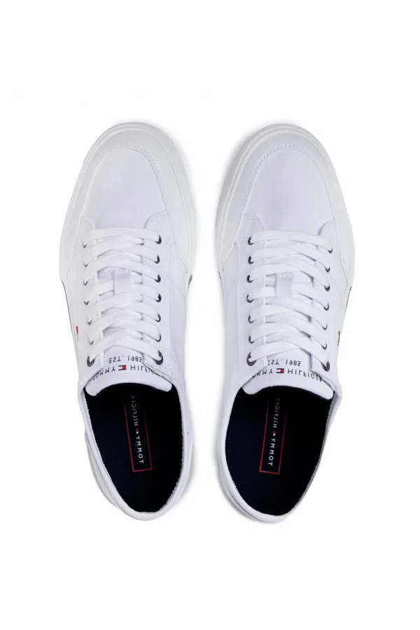 Tommy Hilfiger Essential Twill Sneaker White