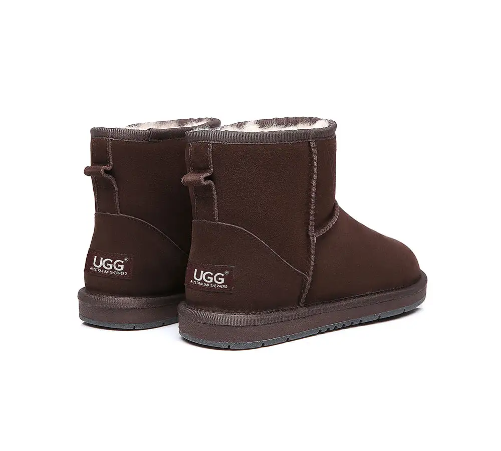 UGG Australian Shepherd Australian Genuine Sheepskin Unisex Mini Classic Suede Boots