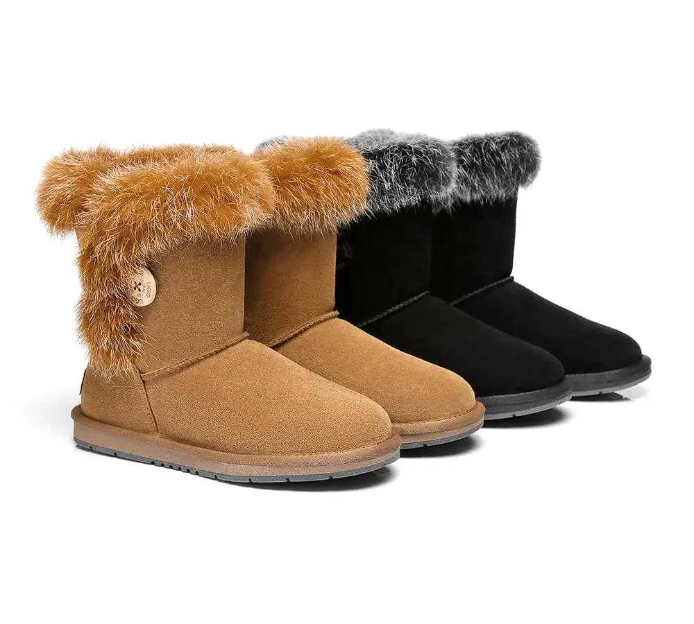 UGG Australian Shepherd Short Button Boots Donna