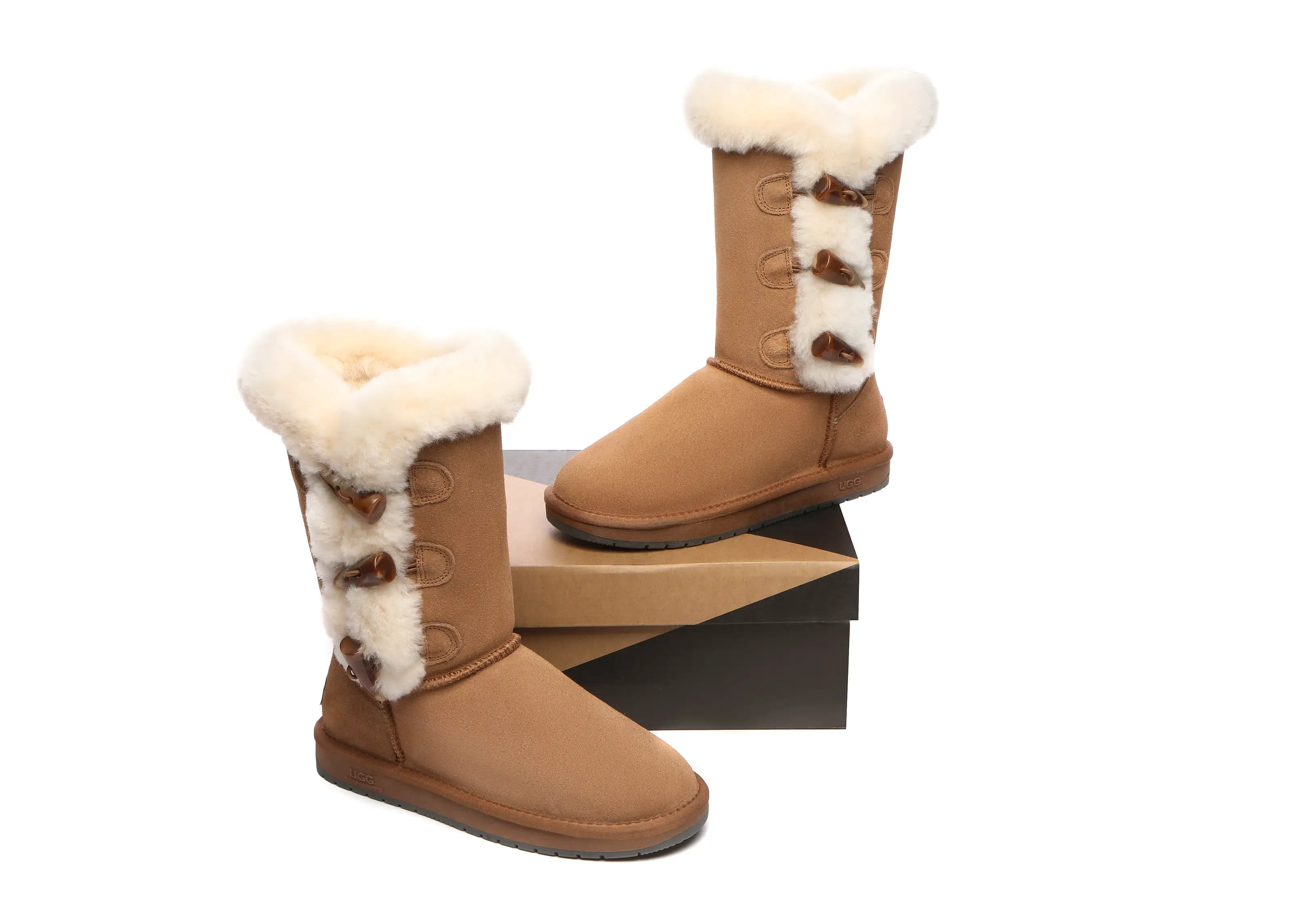 UGG Australian Shepherd Tamari Toggle Closure Women Ugg Boots