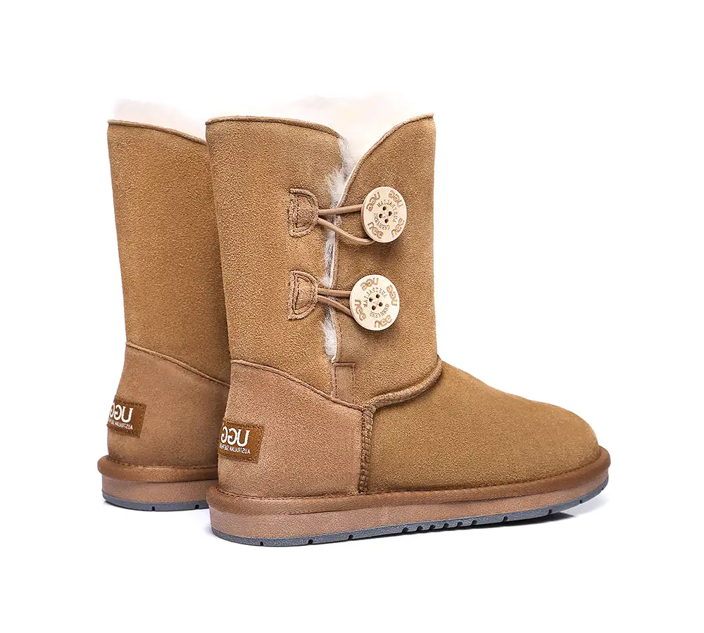 UGG Australian Shepherd Twin Buttons Short Boots